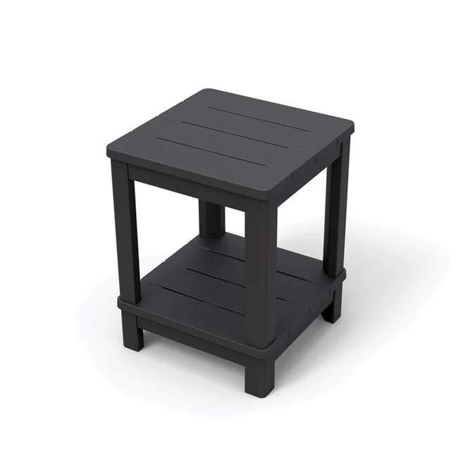Keter Deluxe Side Table - Graphite