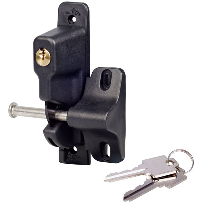 Trio Guardian Latch Gate Gravity Polymer