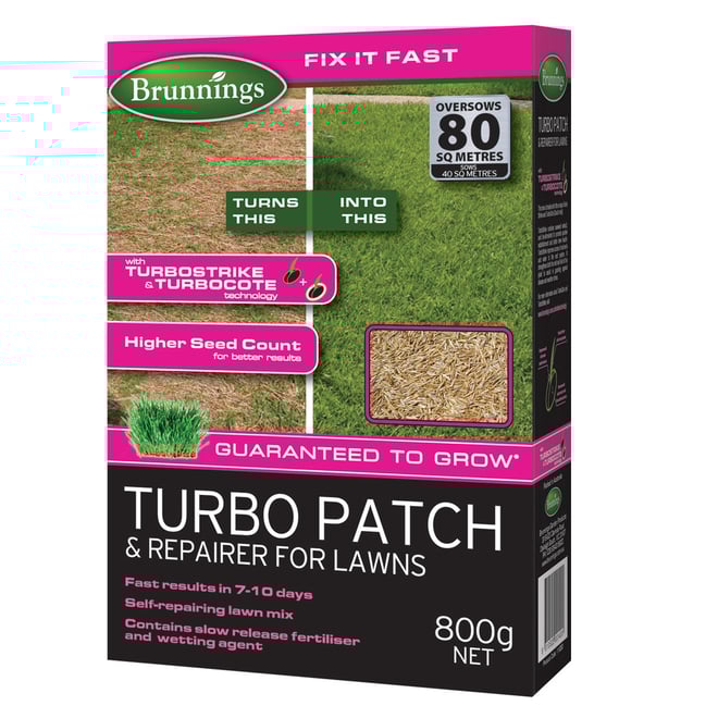 Turbo Patch And Repairer For Lawns 800g