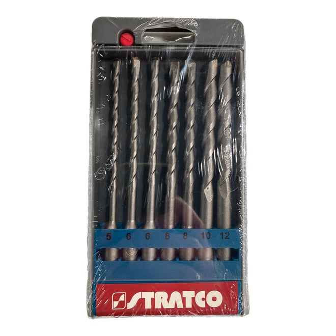 7 Piece SDS-Plus Drill Bit Set