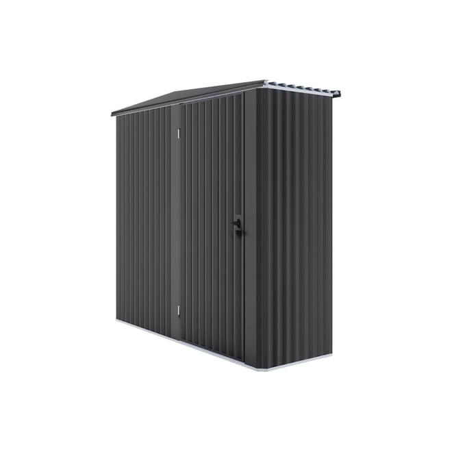 Handi-Mate Hinged Door Shed HM3 Gun Metal Grey