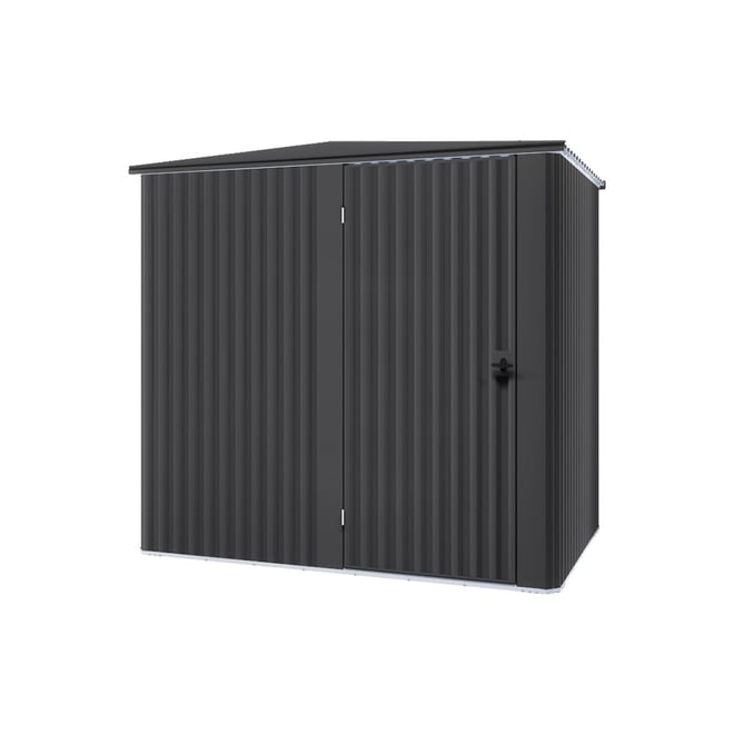 Handi-Mate Hinged Door Shed HM4 Gun Metal Grey