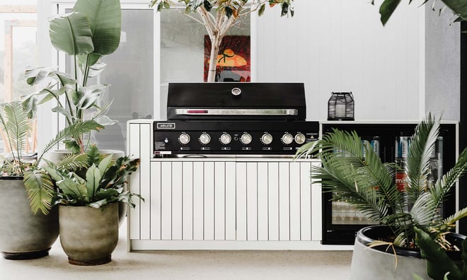 Euro Outdoor Kitchen Insitu