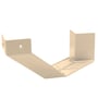 Edge Gutter 160 External Cast Angle 90° Smooth Cream