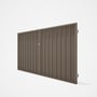 Good Neighbour® Superdek® Double Gate Standard .32 BMT 1.8m High Sheet: Beige, Frame: Beige