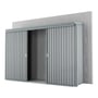Handi-Locker Wall Mount Shed Zinc/Al