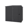 Handi-Mate Hinged Door Shed HM4 Gun Metal Grey