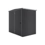 Handi-Mate Hinged Door Shed HM4 Gun Metal Grey