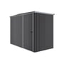 Handi-Mate Hinged Door Shed HM6 Gun Metal Grey