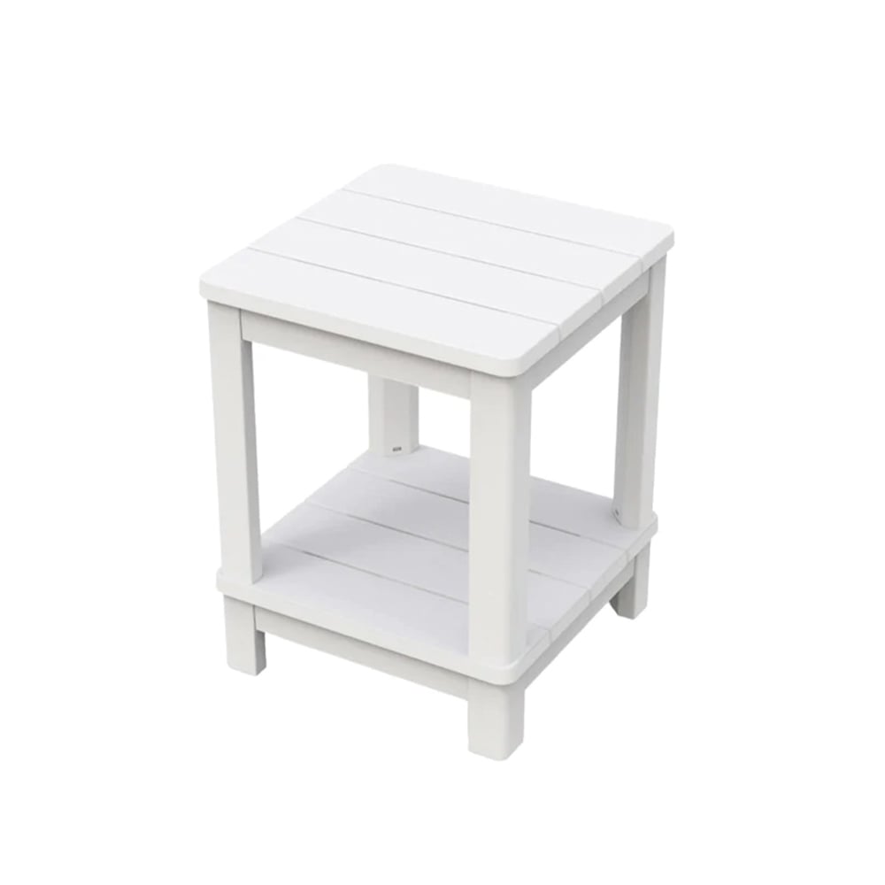 Keter Deluxe Side Table - White