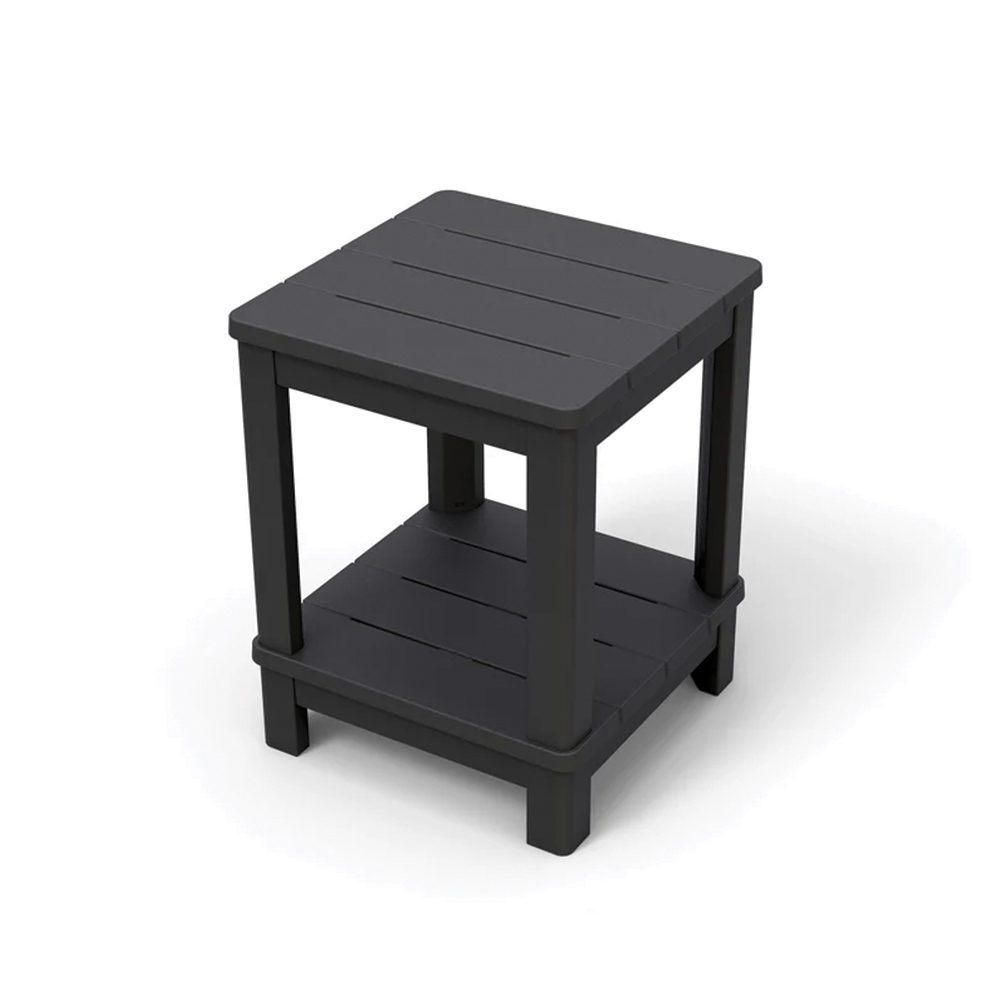 Keter Deluxe Side Table - Graphite