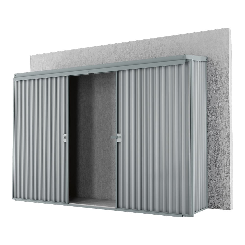 Handi-Locker Wall Mount Shed Zinc/Al