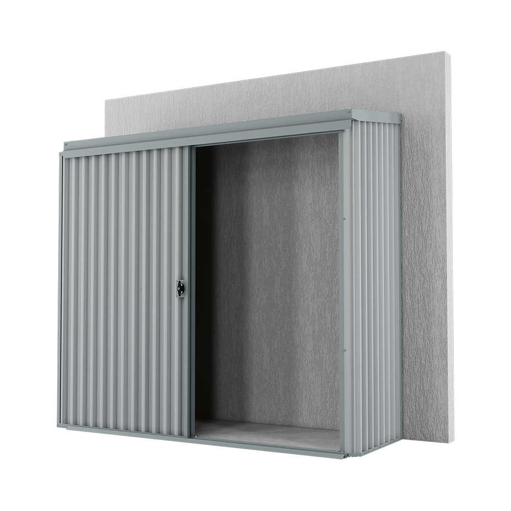 Handi-Mate Wall Mount HM3 Shed Zinc/Al
