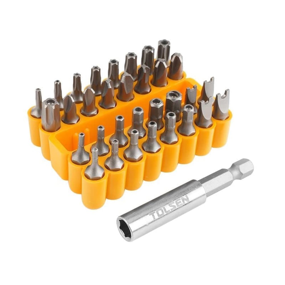 Tolsen 33pc Magnetic Bit Holder Set