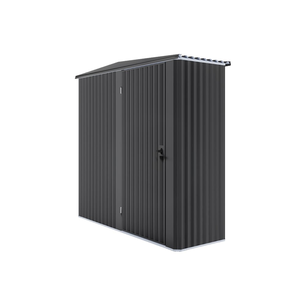 Handi-Mate Hinged Door Shed HM3 Gun Metal Grey