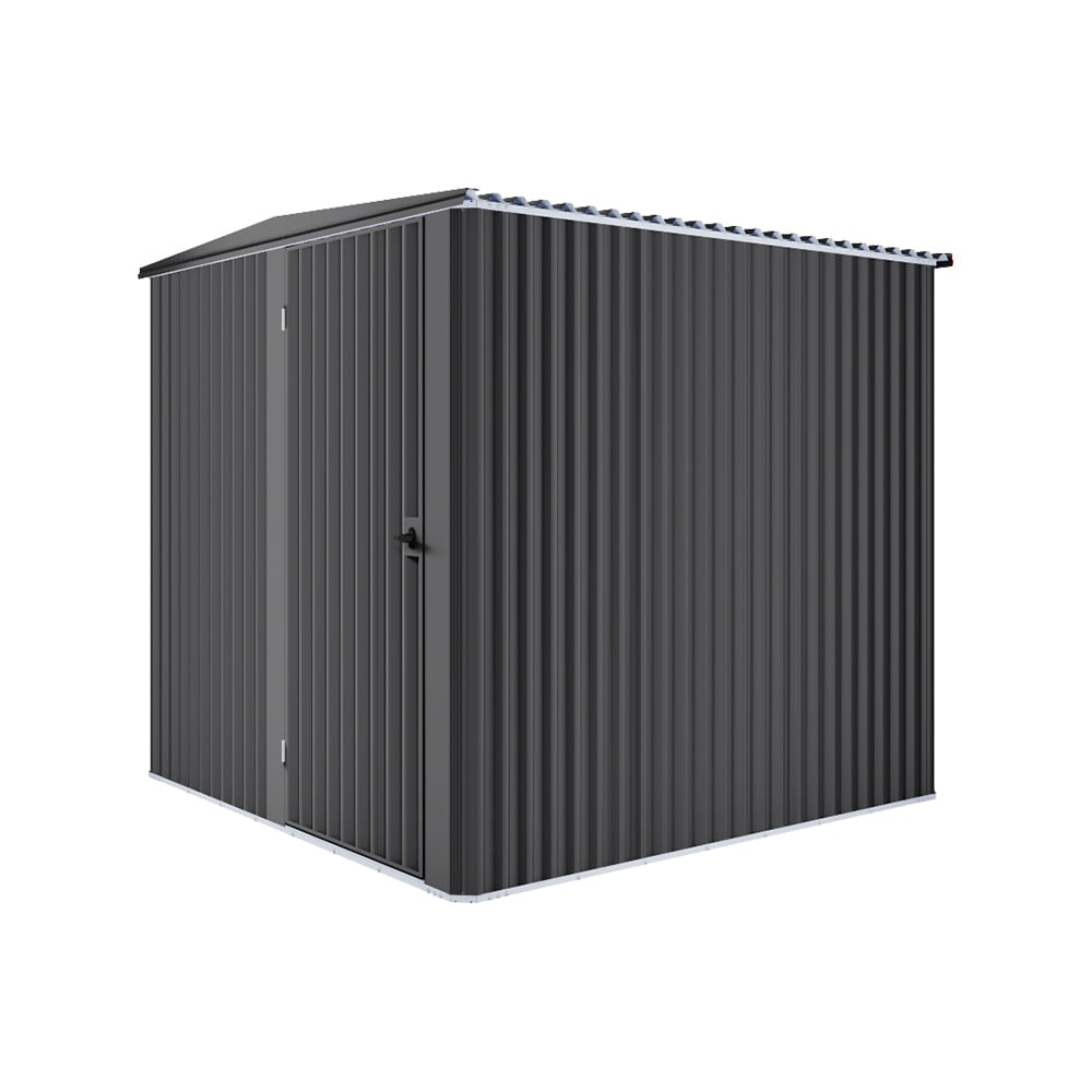 Handi-Mate Hinged Door Shed HM5 Gun Metal Grey