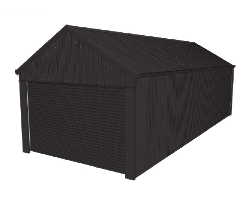 Stratco custom garage for House 3 on The Block 2025